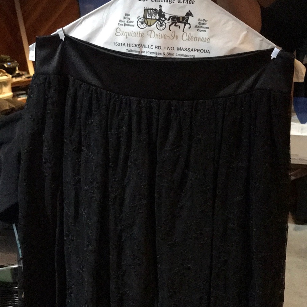 Custom made Lace skirt with shawl